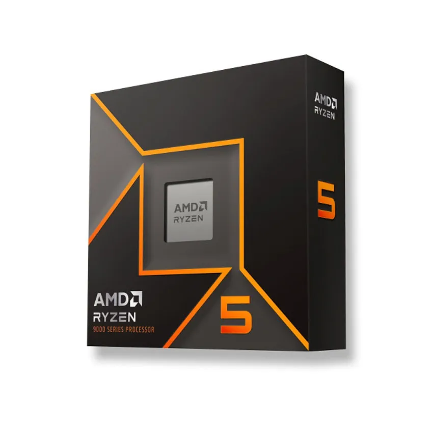 CPU AMD Ryzen 5 9600X (3.9 GHz Upto 5.4GHz / 38MB / 6 Cores, 12 Threads / 65W / Socket AM5)